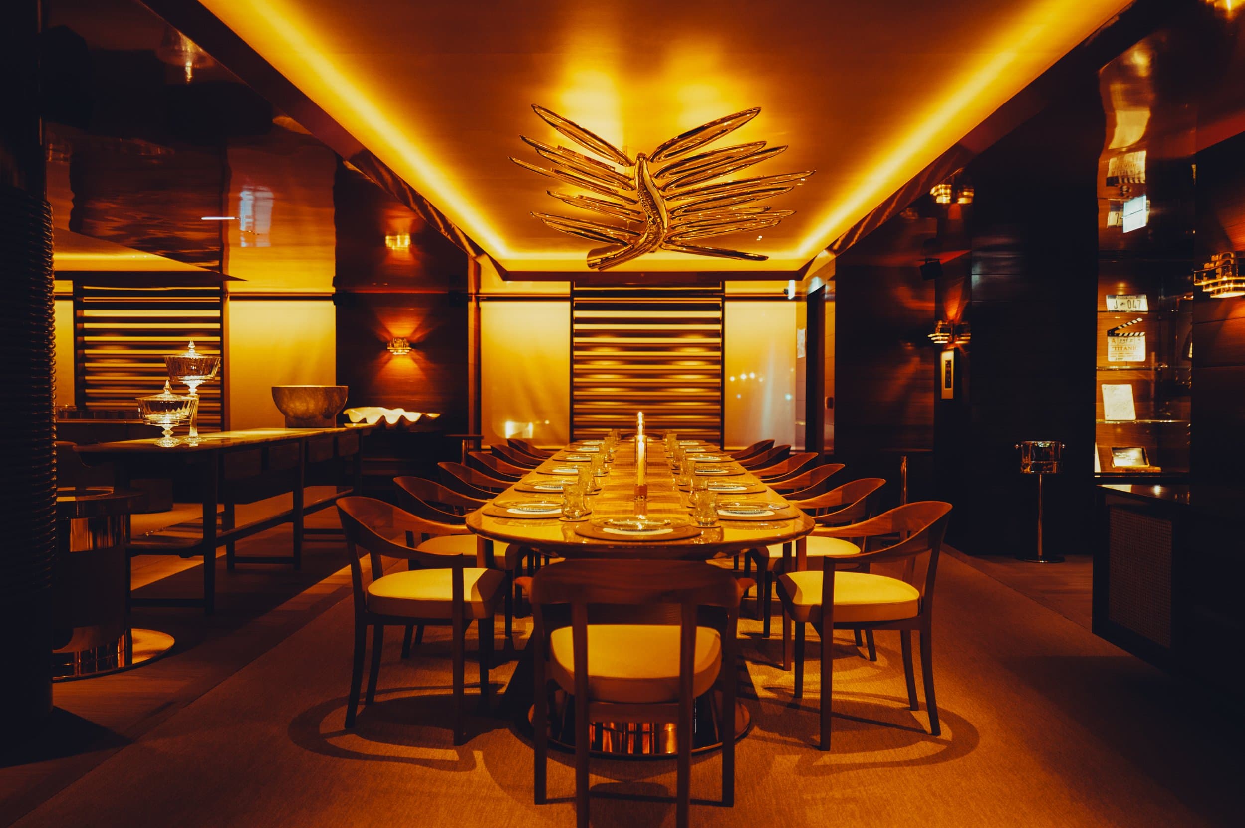 Michelin star restaurant Carré d'Or at Hotel Martinez Cannes